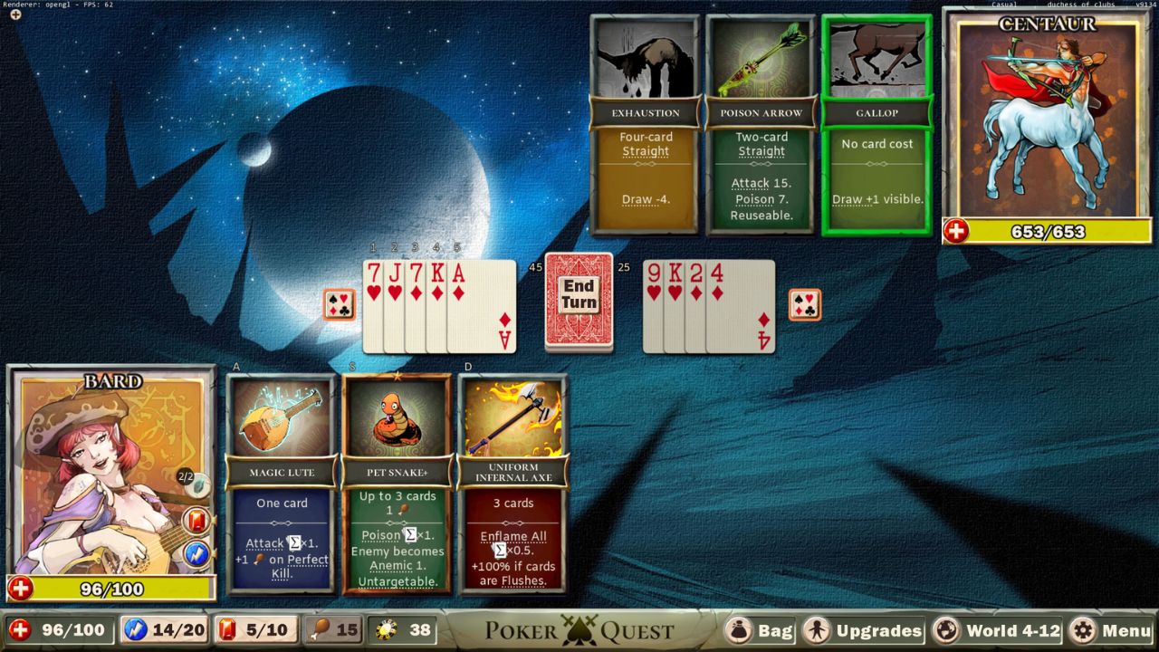 Poker Quest Swords and Spades Free Download For PC 